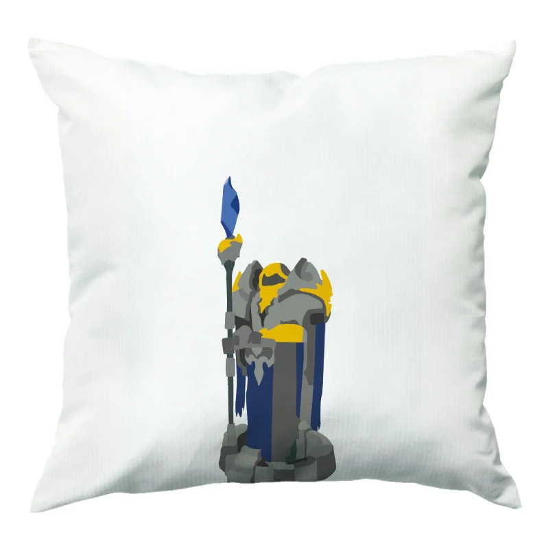 Turret Blue - League Of Legends Cushion