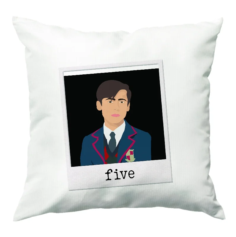 Sticker Five - Umbrella Academy Cushion