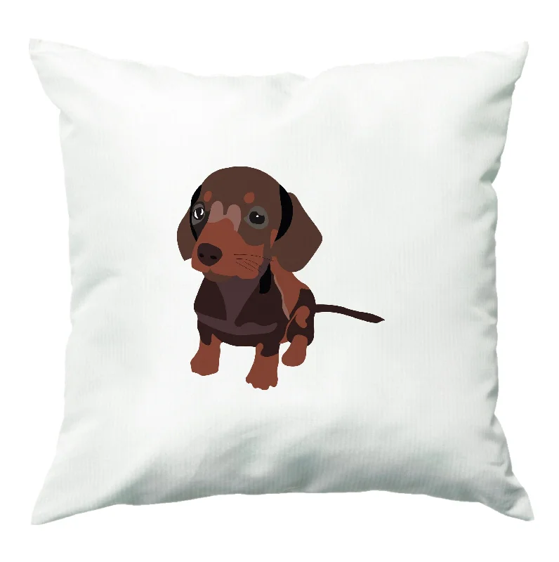 Brown - Dachshunds Cushion