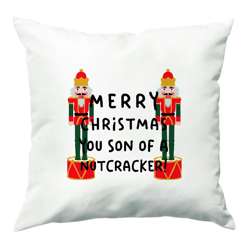 Merry Christmas You Son Of A Nutcracker - Elf Cushion