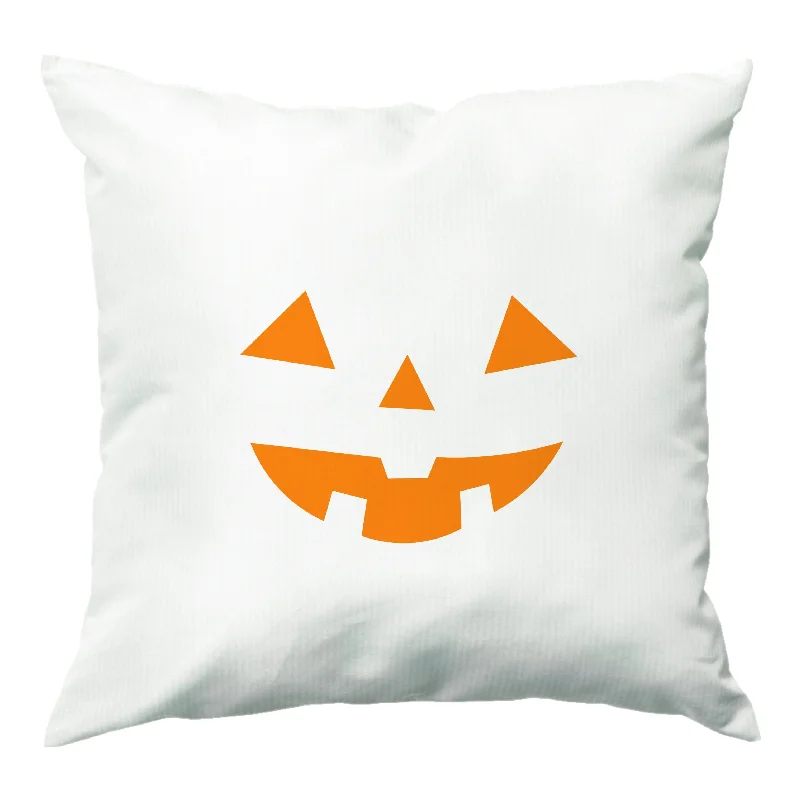 Pumpkin Face - Halloween Cushion