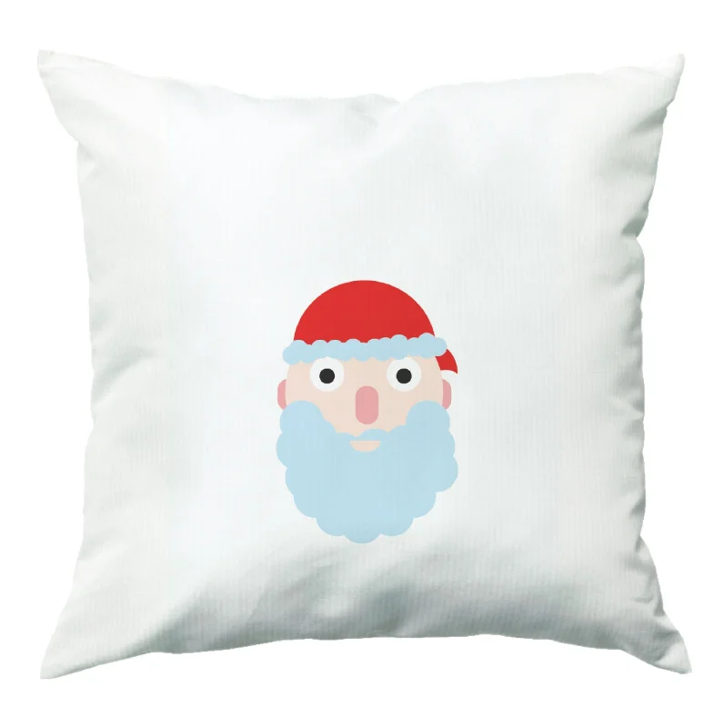 Santa's Face - Christmas Cushion