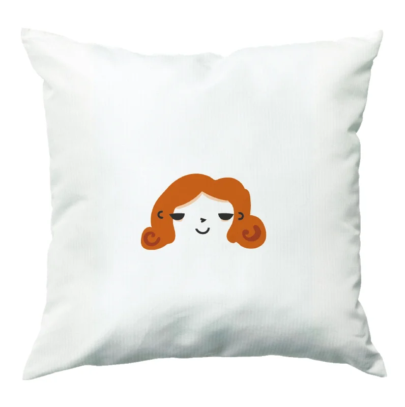 Black widow animated Cushion