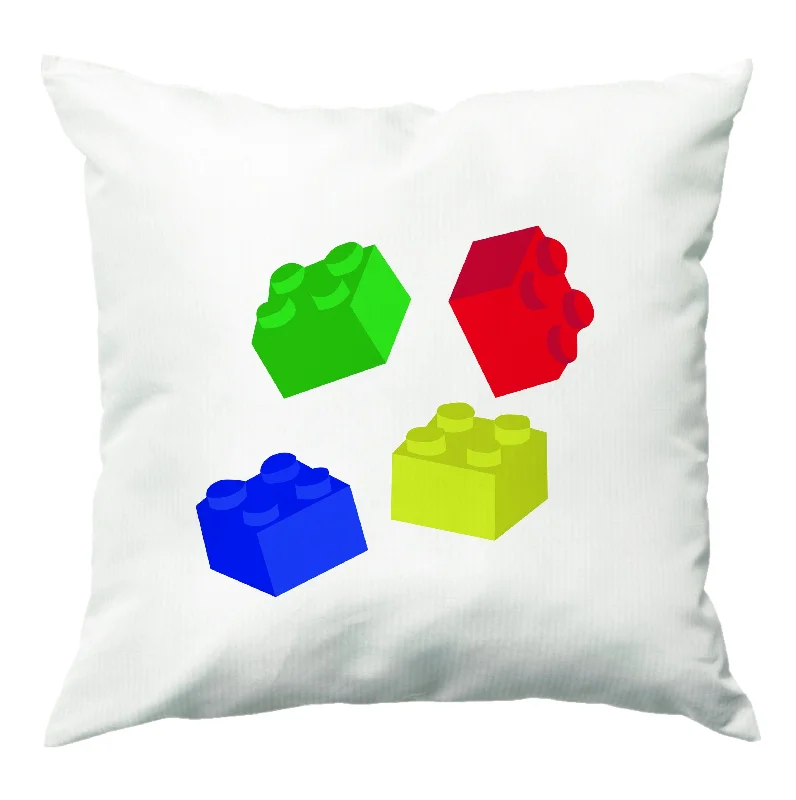 Coloured Bricks Cushion