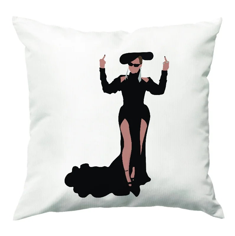 Middle Fingers - Queen B Cushion