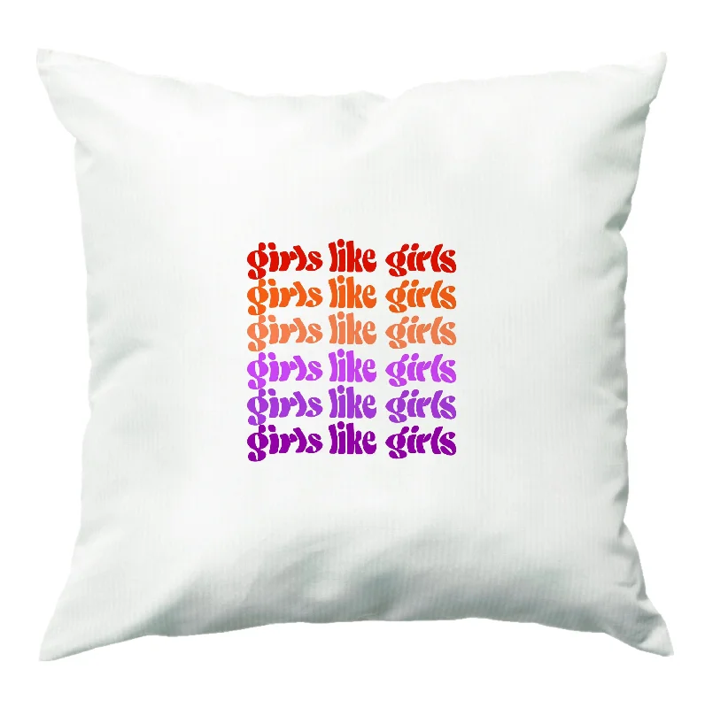 Girls like girls - Pride Cushion