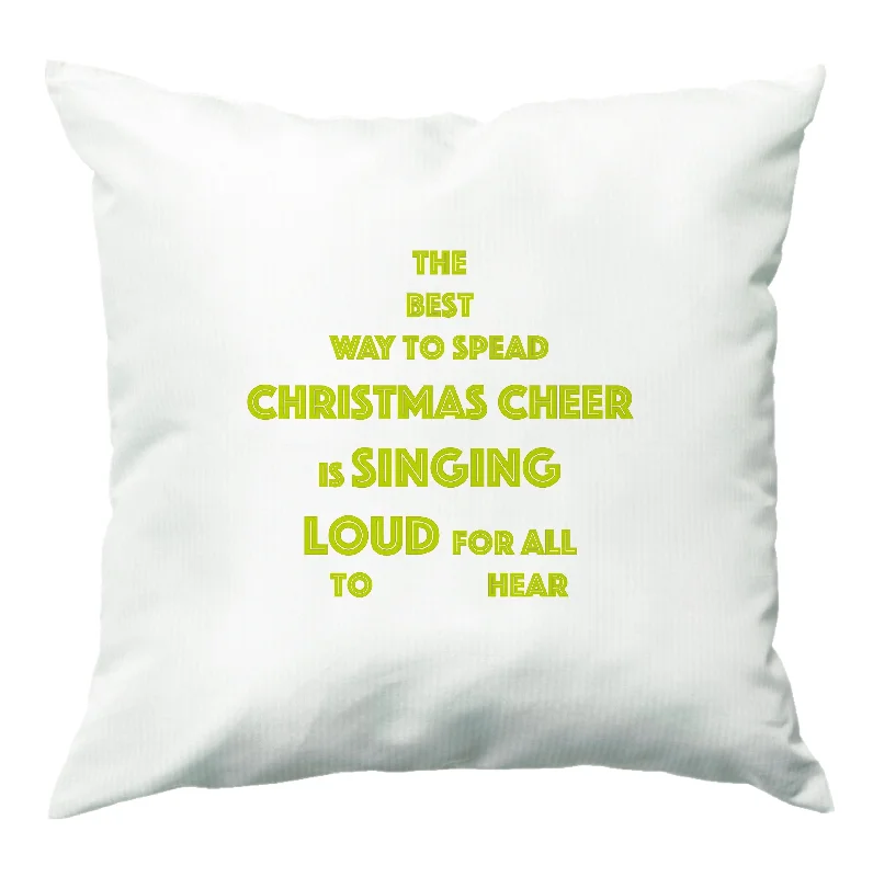 Christmas Cheer - Elf Cushion