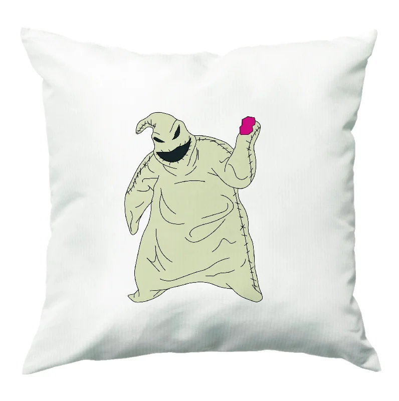 Oogie Boogie Green - TNBC Cushion