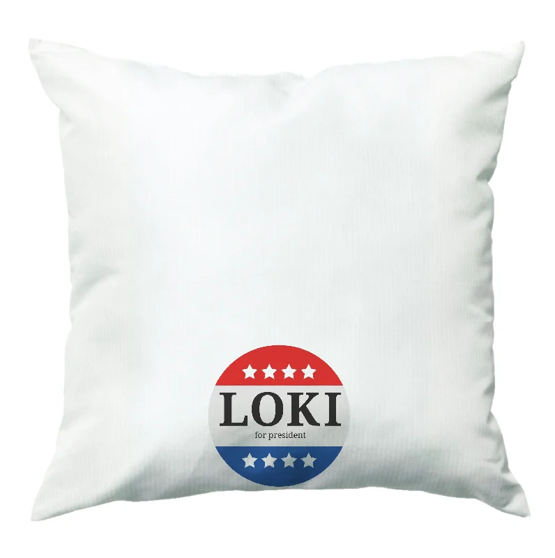 Loki For President Cushion