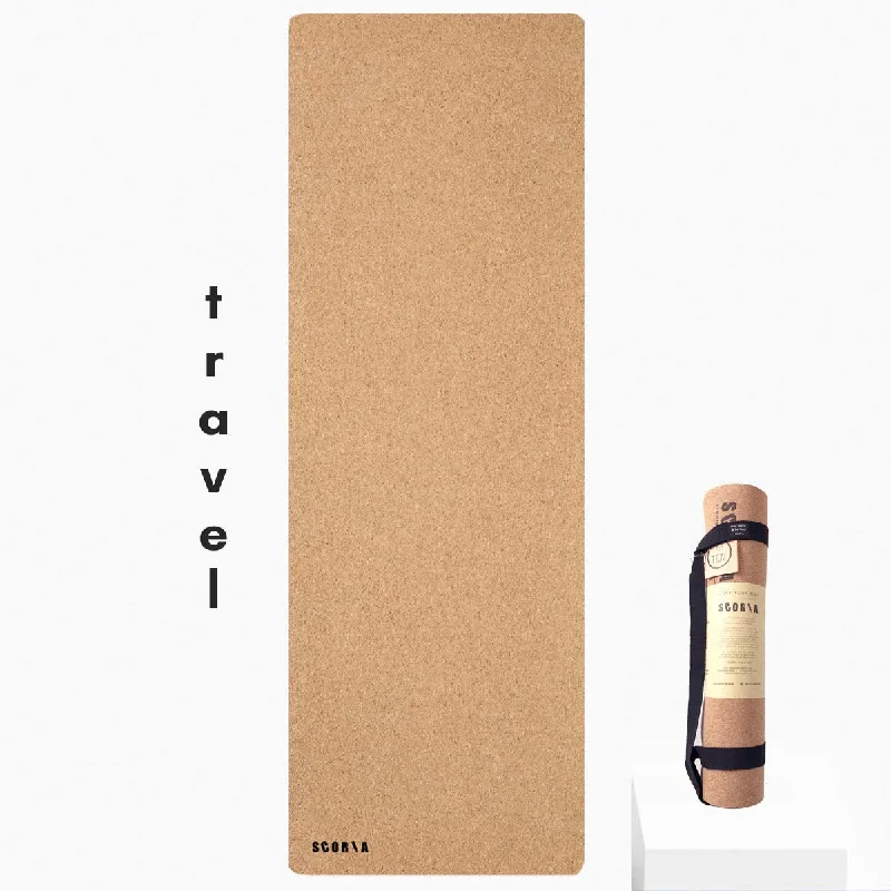 Travel Essential Cork Yoga Mat | 2MM