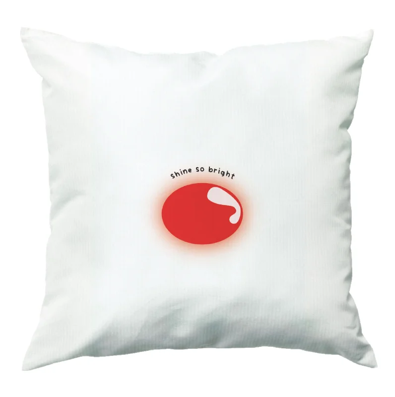 Rudolph's Nose Shine So Bright - Christmas Cushion