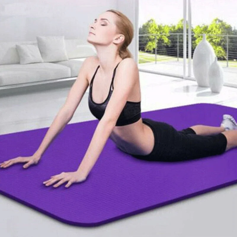 173x60x0.6cm Non-slip Yoga Mat For Beginner Gymnastic Sport Health Lose Weight Fitness Durable Thick Exercise Pad