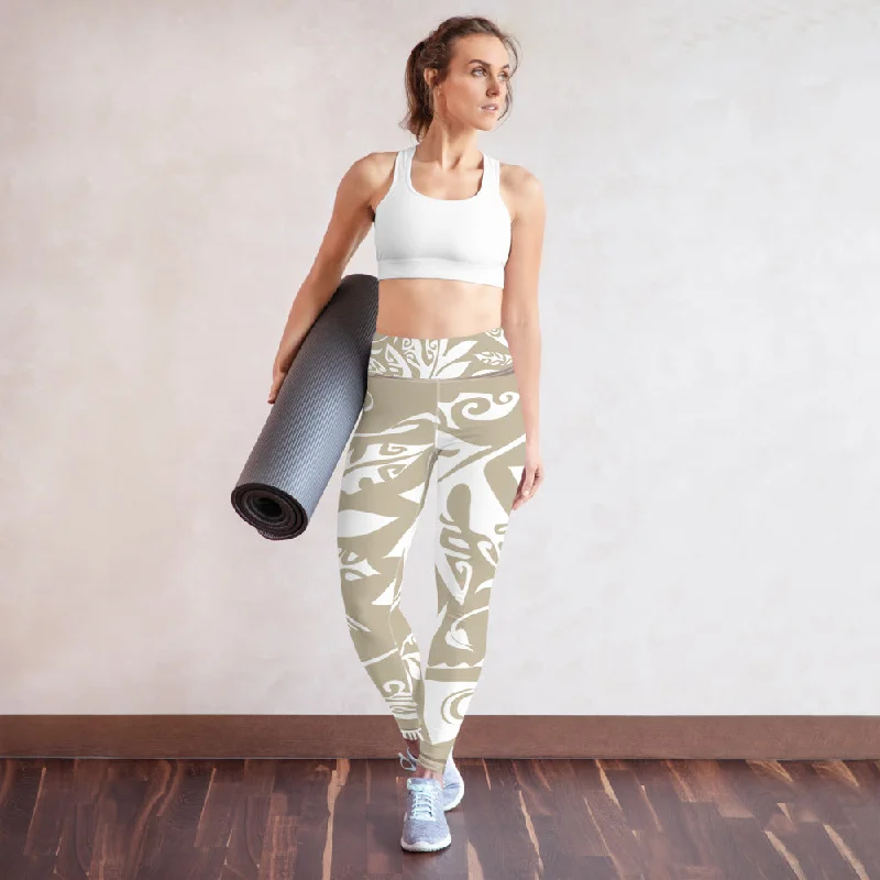 Yoga Leggings - Tatou Sand