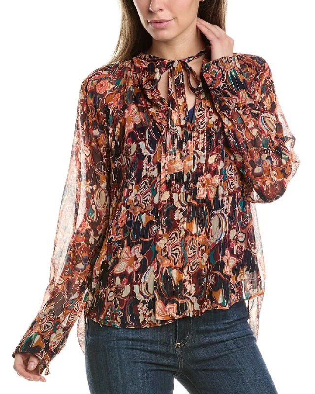 A.L.C. Frida Silk Top