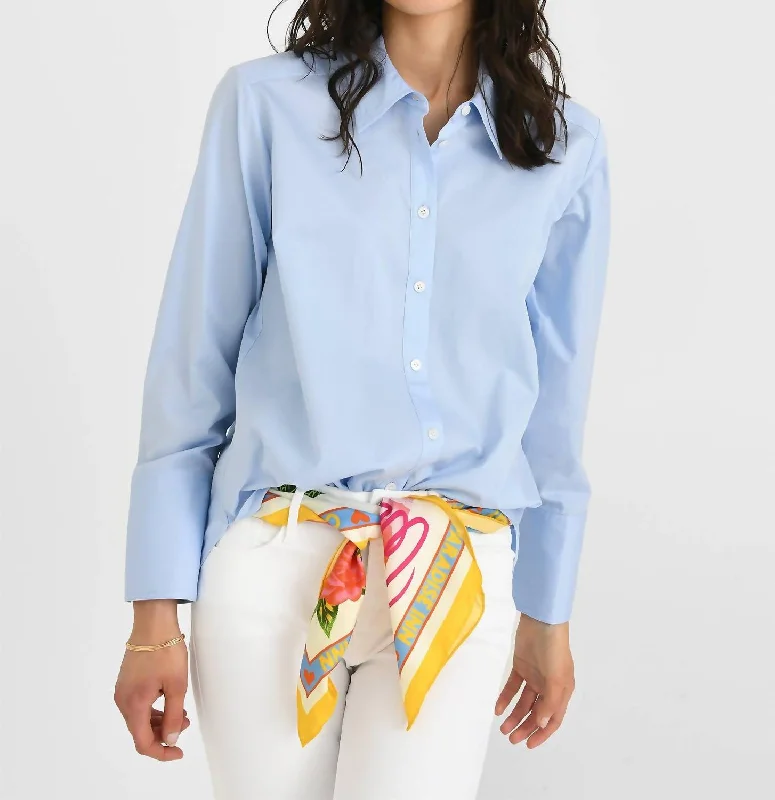 Aiden Shirt In Sky Blue