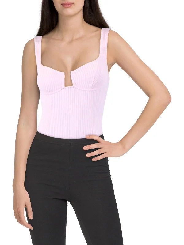 Aria Womens Polyester Bodysuit