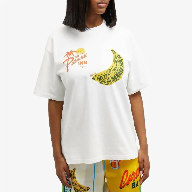 Banana Tee In Cream