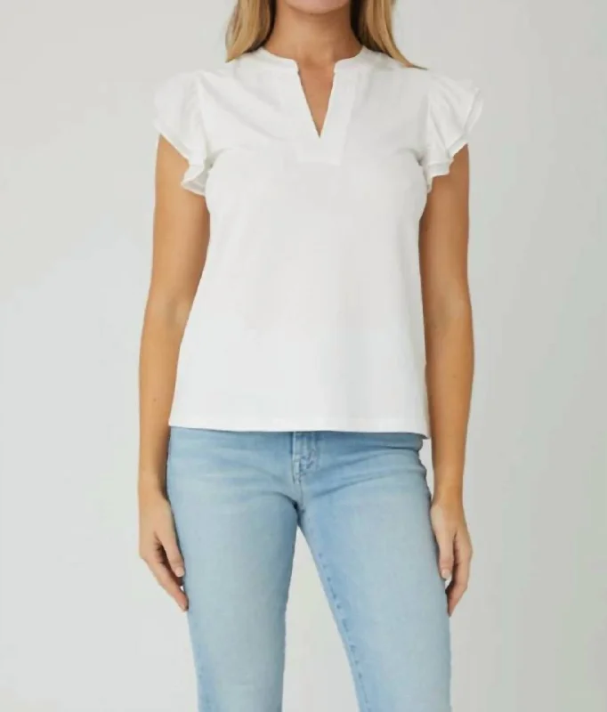 Chloe Top In White