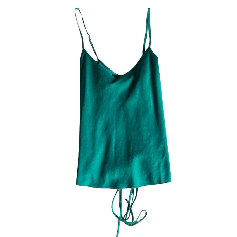 Classic Cami Top In Green