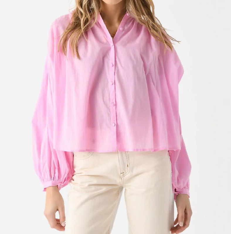 Country Shirt In Pink Bubble