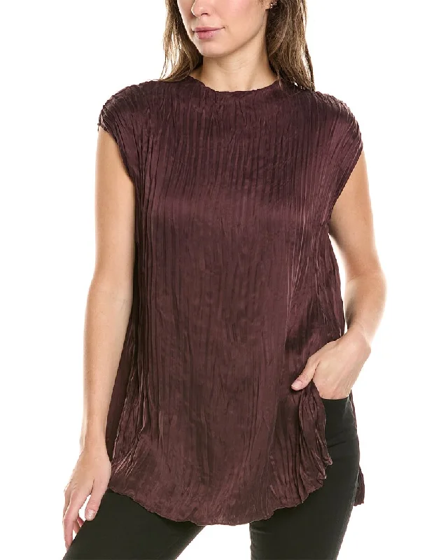 EILEEN FISHER Scrunched Blouse