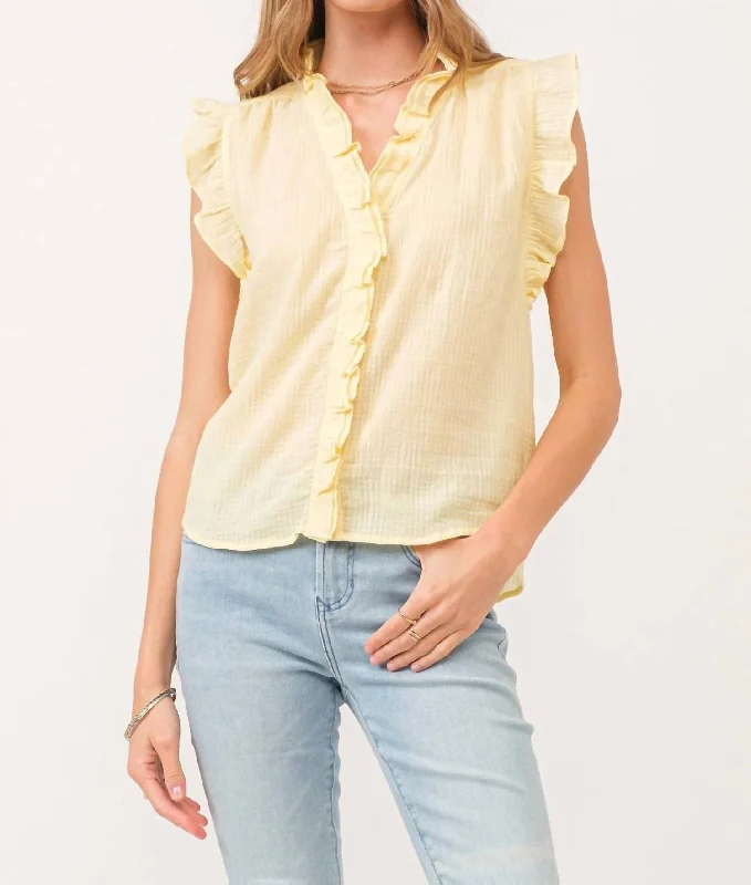 Ellie Top In Yellow