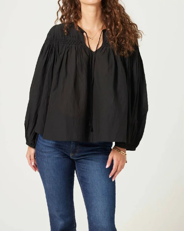 Fairview Top In Black