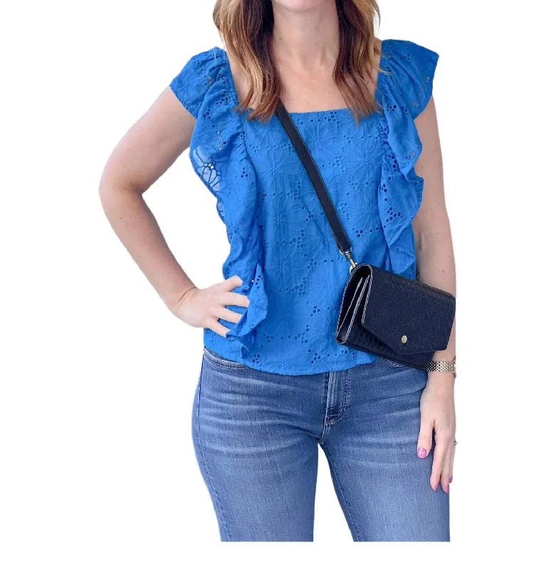 Harlee Top In Blue