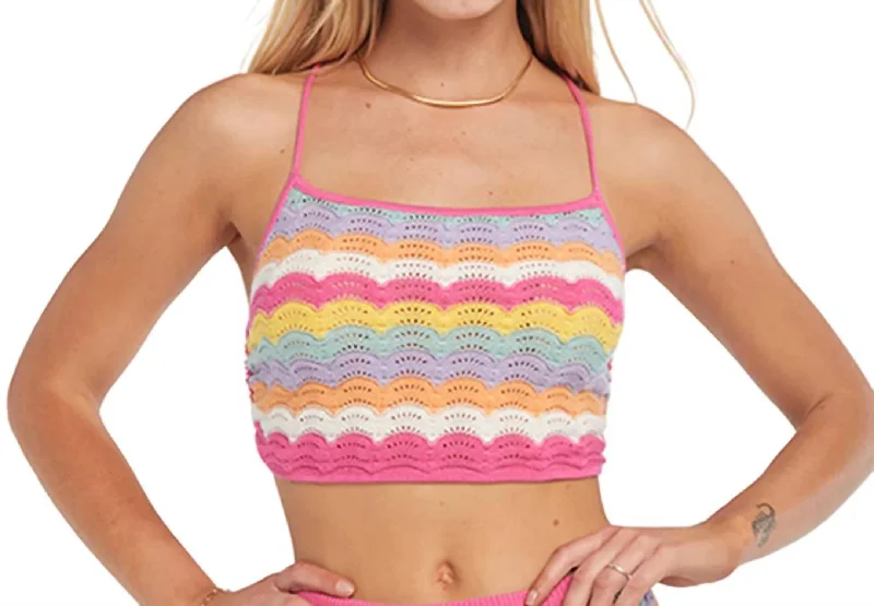 Holly Top In Multicolor