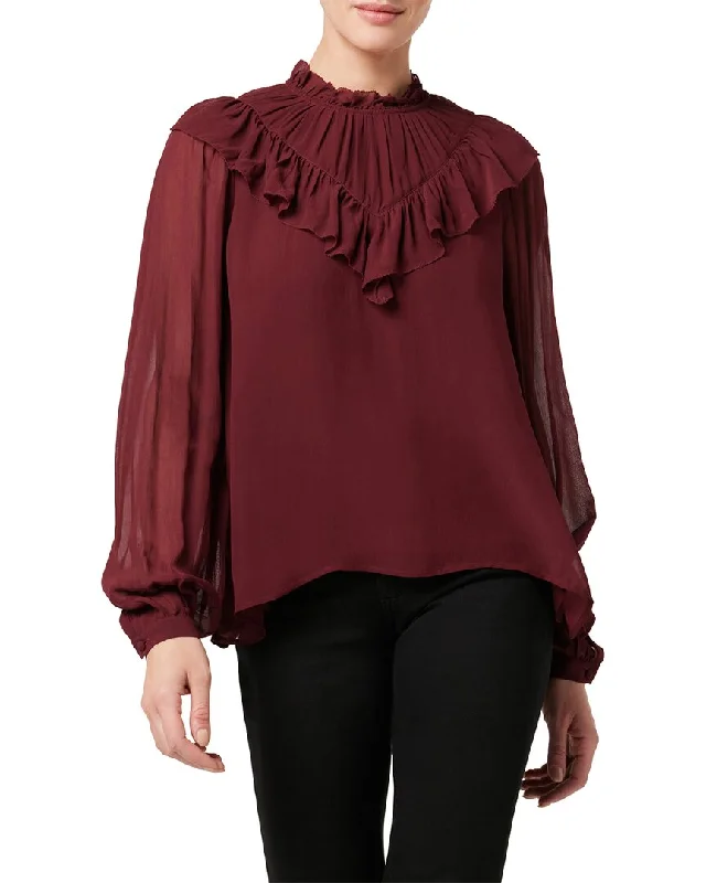 JOE'S Jeans The Bailey Pleated Blouse