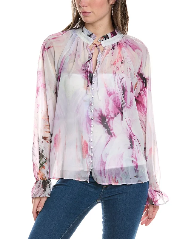 Lola & Sophie Painted Flower Blouse