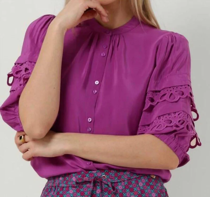 Lou Blouse In Violet