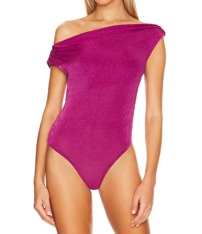 Morisette Bodysuit In Berry