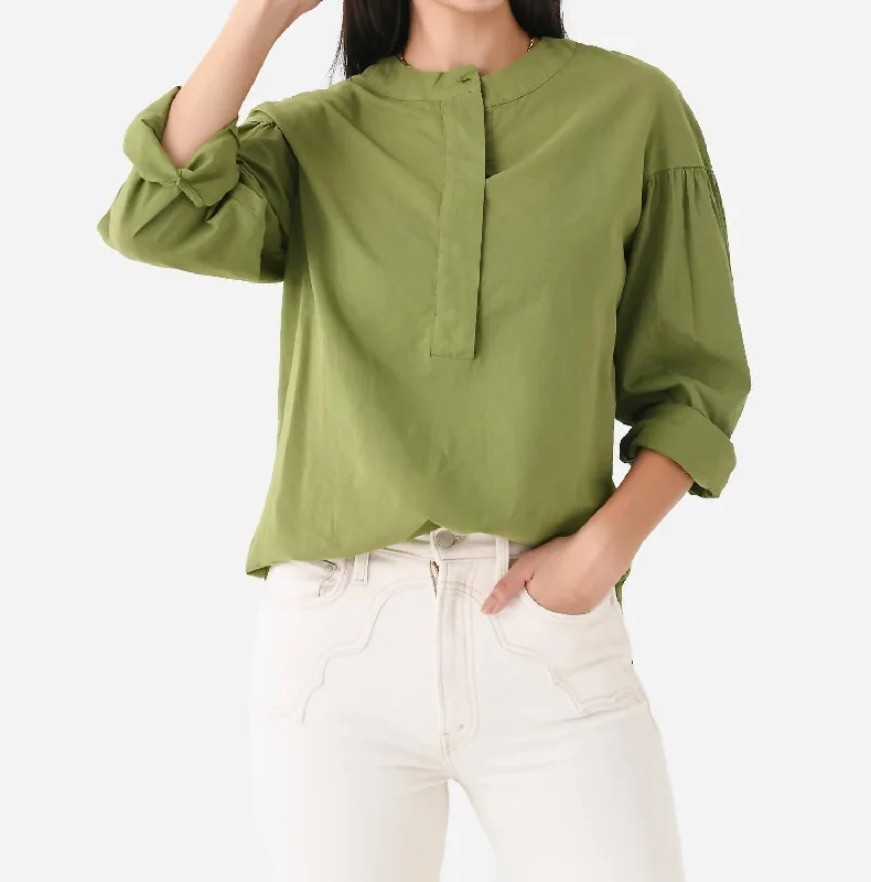 Nora Top In Olive