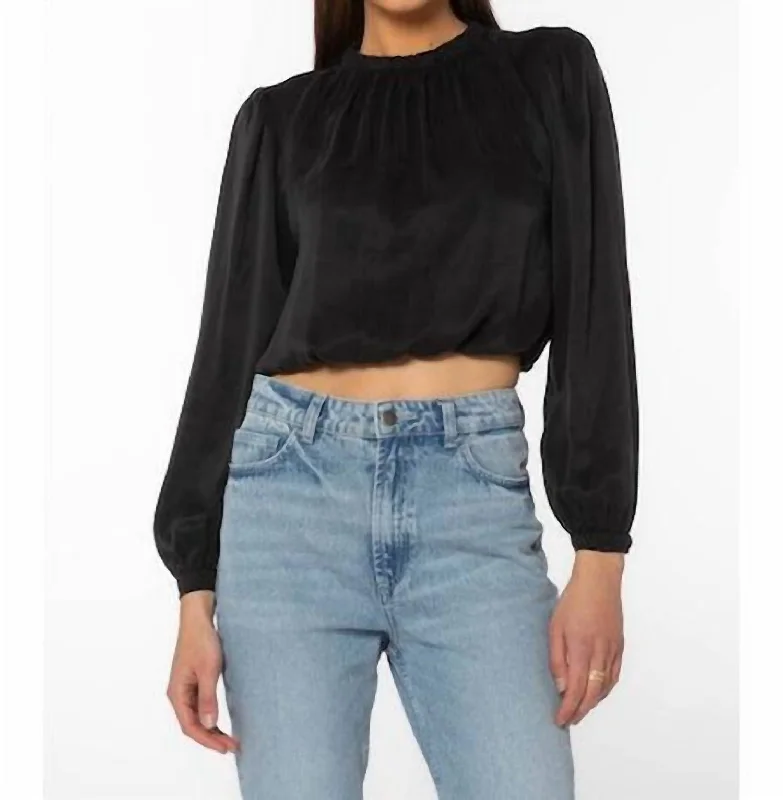 Palma Top In Black