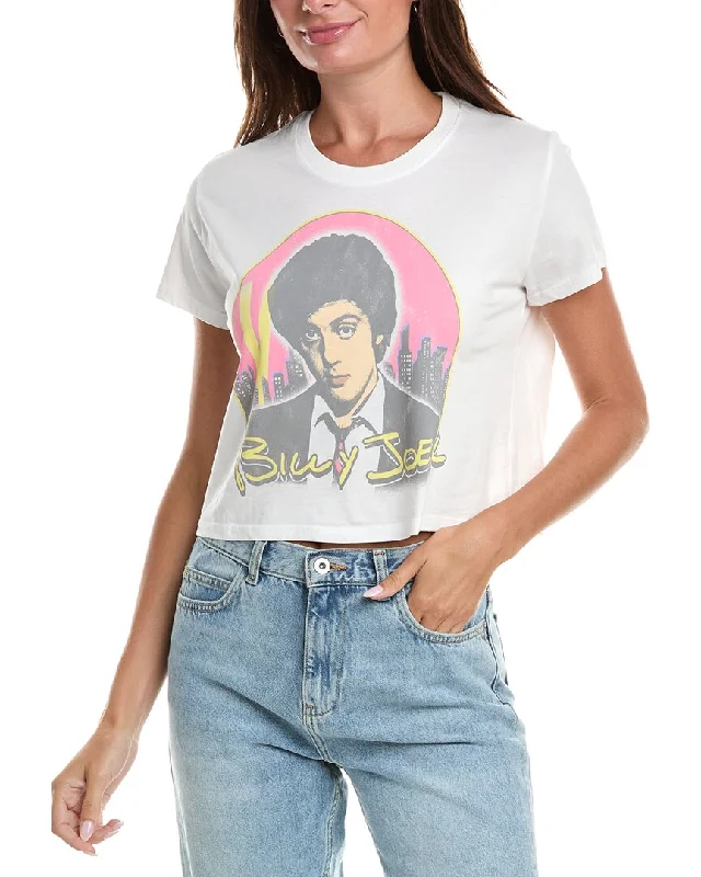 Recycled Karma Billy Joel Still Rock & Roll Cropped T-Shirt