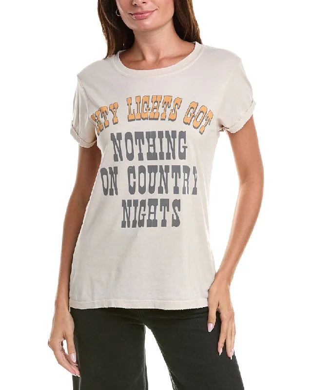 Recycled Karma Country Nights Burn Out T-Shirt