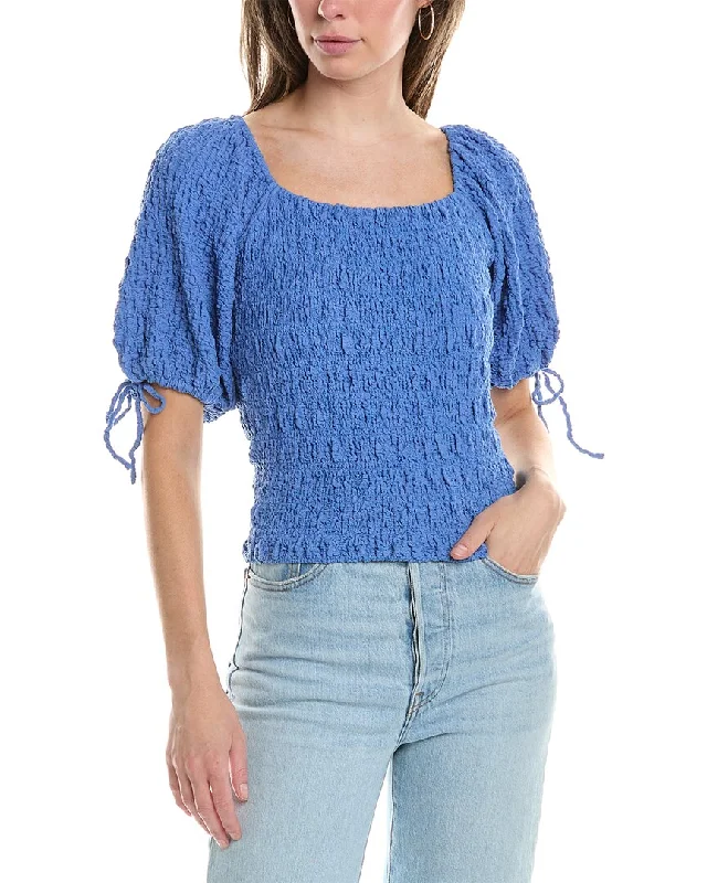 Saltwater Luxe Puff Sleeve Top