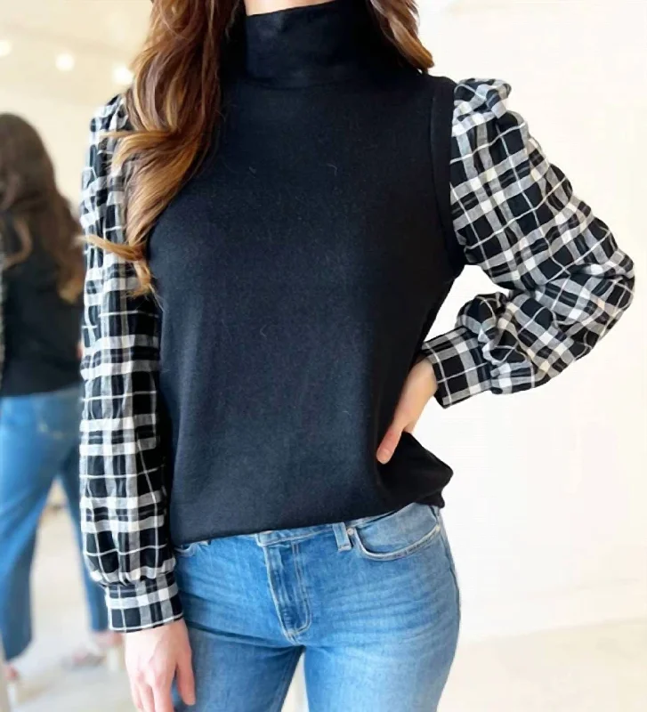 Shelley Top In Black