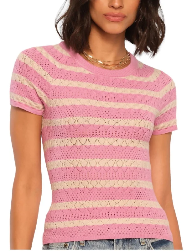 Sofie Knit Top In Taffy