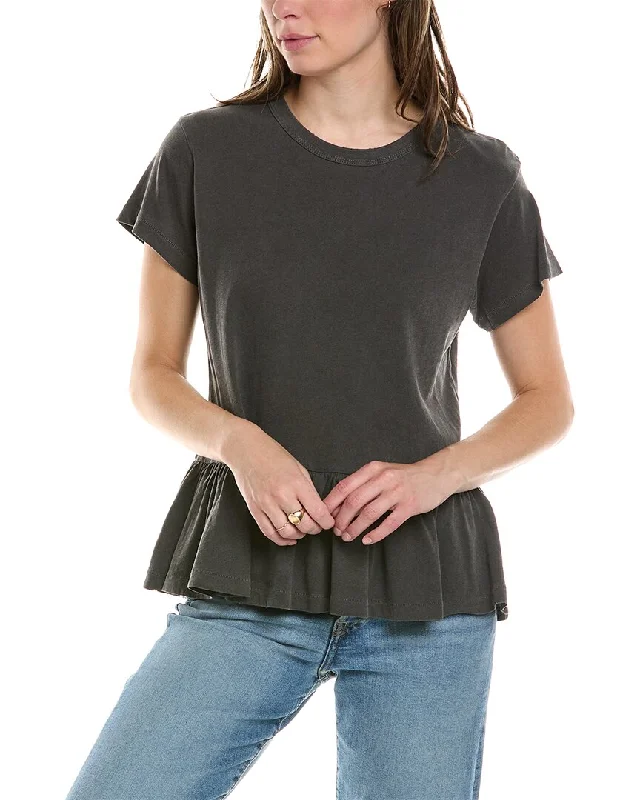 THE GREAT The Ruffle T-Shirt