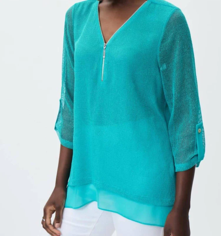 Tunic Top In Palm Spring