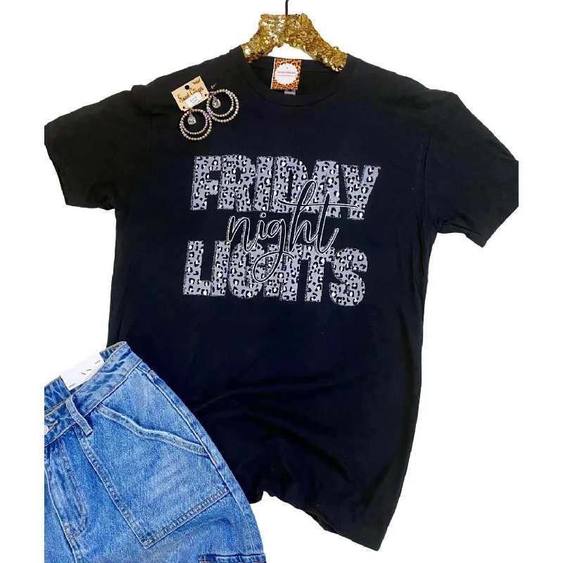 Unisex Friday Night Lights Tee In Black