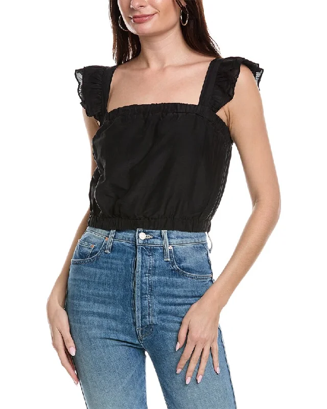 Velvet by Graham & Spencer Silk-Blend Top