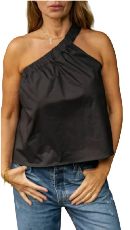 Whitney Top In Black