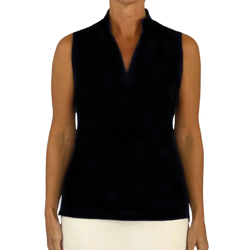 Women's Lenox Sleeveless Top In Black