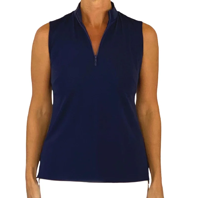 Women's Lenox Sleeveless Top In Navy Blue