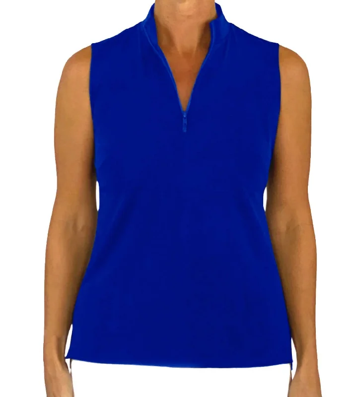 Women's Lenox Sleeveless Top In Royal Blue