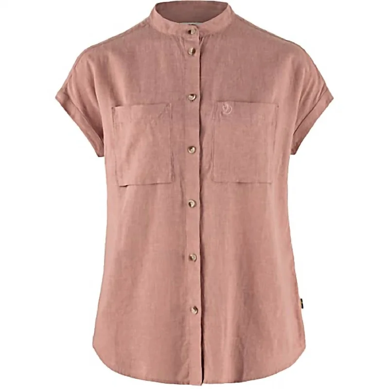 Women's Ovik Hemp Shirt In Dustyrose