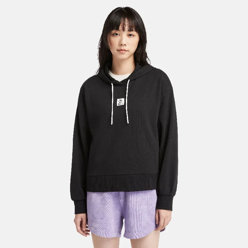 Women's Stack Logo Loop Back Hoodie